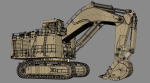 Mining Excavator Komatsu PC8000-6 Backhoe