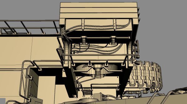 Mining Excavator Komatsu PC8000-6 Backhoe