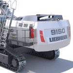 Mining Excavator Liebherr R9150