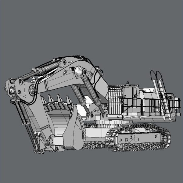 Mining Excavator Liebherr R9150