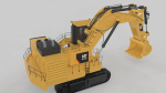 Mining Excavator Rigged