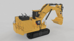 Mining Excavator Rigged