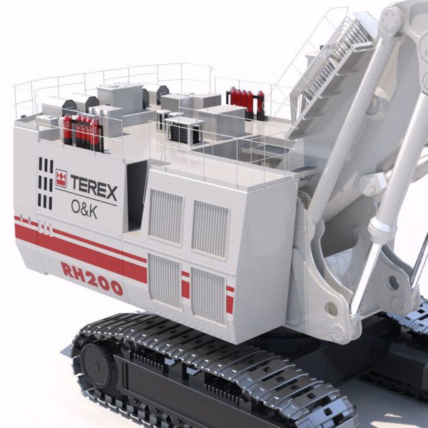 Mining Excavator Terex RH200 FS