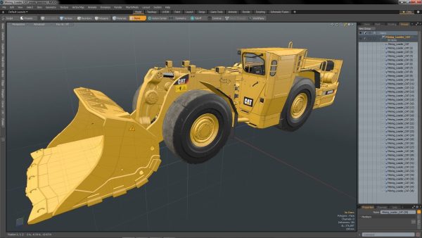 Mining Loader CAT R1600H