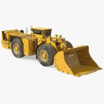 Mining Loader CAT R1600H Dirty Rigged