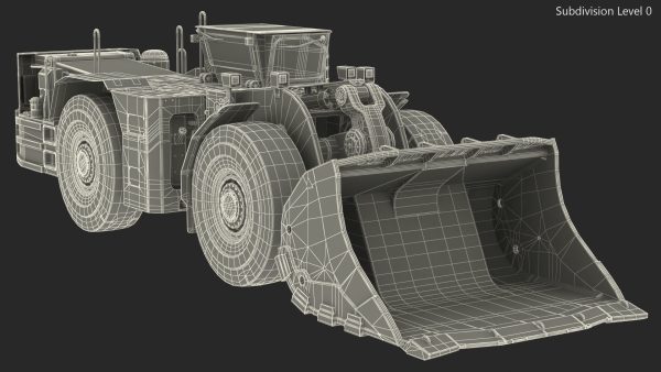 Mining Loader CAT R1600H Dirty Rigged