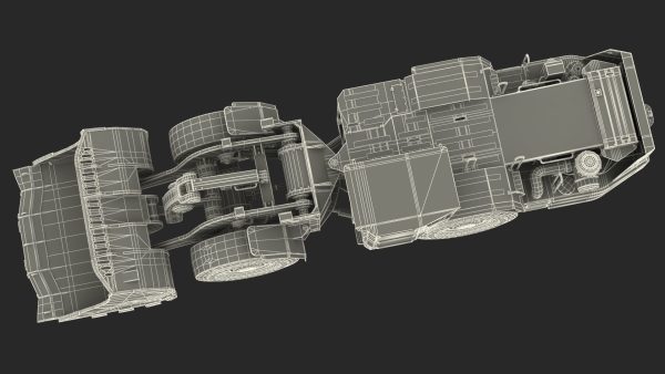 Mining Loader CAT R1600H Dirty Rigged