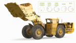 Mining Loader CAT R1600H Dirty Rigged