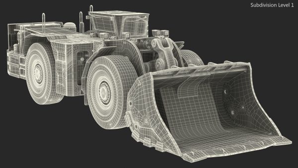 Mining Loader CAT R1600H Dirty Rigged