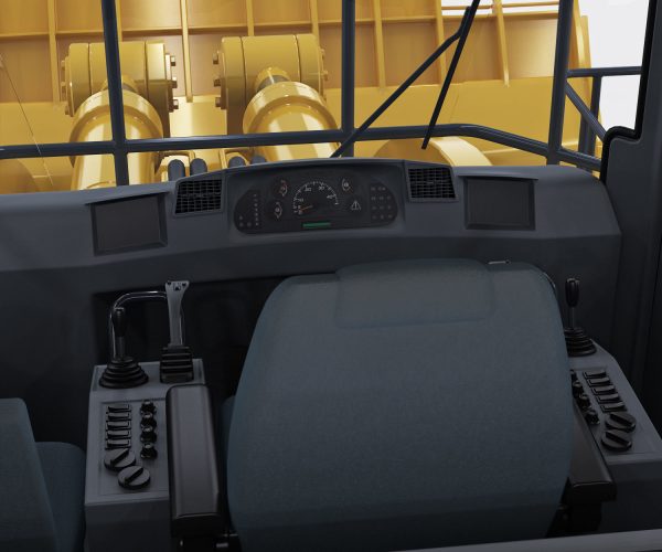 Mining loader Komatsu WA1200
