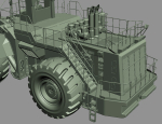 Mining loader Komatsu WA1200