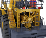 Mining loader Komatsu WA1200