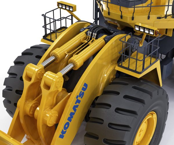 Mining loader Komatsu WA1200