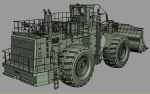 Mining loader Komatsu WA1200