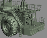 Mining loader Komatsu WA1200