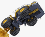 Mining loader Komatsu WA1200