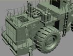 Mining loader Komatsu WA1200