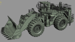 Mining loader Komatsu WA1200