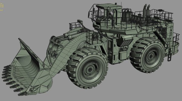 Mining loader Komatsu WA1200