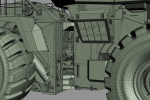 Mining loader Komatsu WA1200