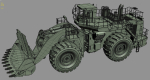 Mining loader Komatsu WA1200