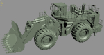 Mining loader Komatsu WA1200