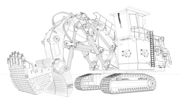 Mining Shovel Excavator