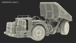Mining Truck CAT AD45B Rigged