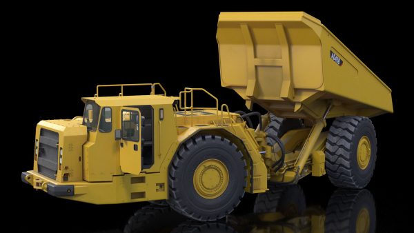 Mining Truck CAT AD45B Rigged