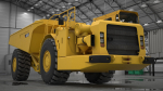 Mining Truck CAT AD45B Rigged
