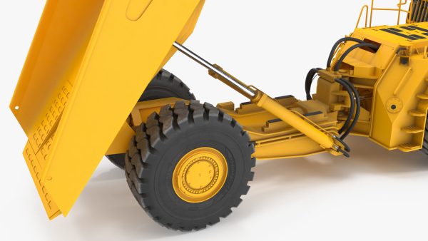 Mining Truck CAT AD45B Rigged