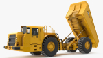 Mining Truck CAT AD45B Rigged