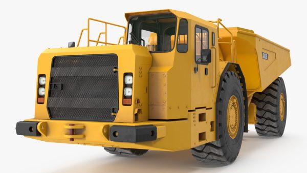 Mining Truck CAT AD45B Rigged