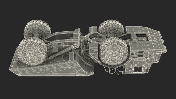 Mining Truck CAT AD45B Rigged