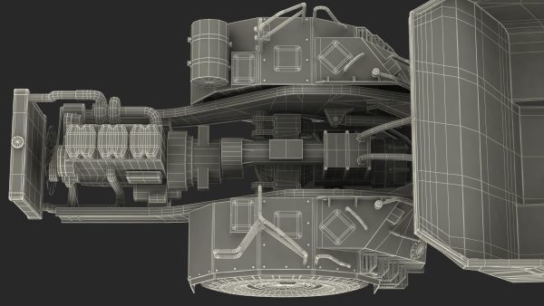 Mining Truck CAT AD45B Rigged