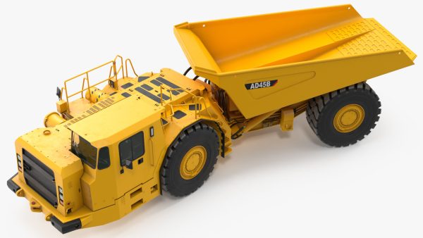 Mining Truck CAT AD45B Rigged