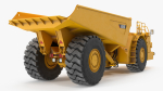 Mining Truck CAT AD45B Rigged
