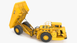 Mining Truck CAT AD45B Rigged