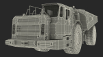 Mining Truck CAT AD45B Rigged