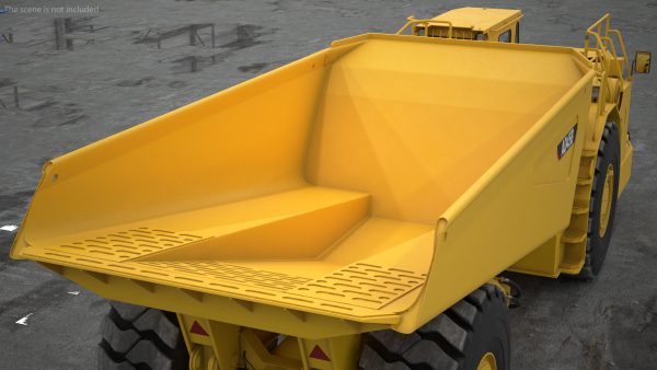 Mining Truck CAT AD45B Rigged