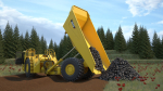 Mining Truck CAT AD45B Rigged