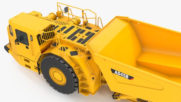 Mining Truck CAT AD45B Rigged