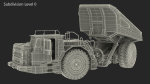 Mining Truck CAT AD45B Rigged