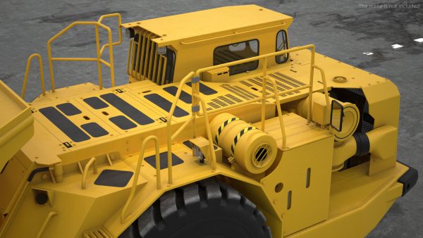 Mining Truck CAT AD45B Rigged