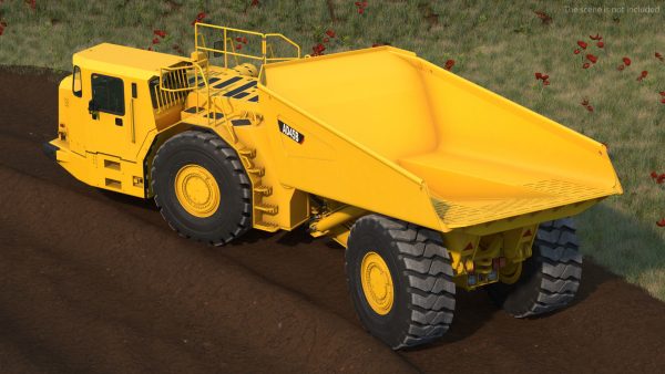 Mining Truck CAT AD45B Rigged