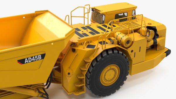 Mining Truck CAT AD45B Rigged