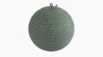 Mirrorball striped ball