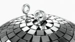 Mirrorball striped ball