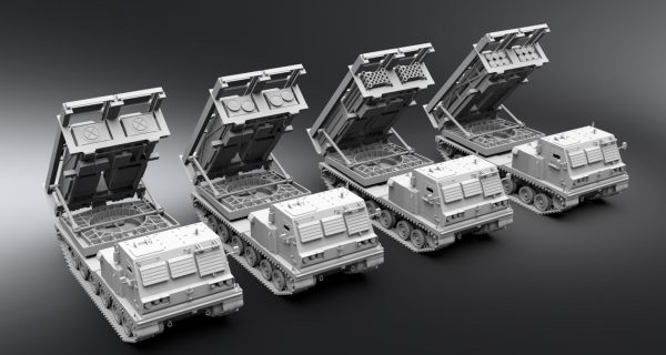 MLRS M270 Scale model