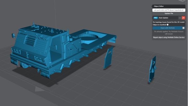 MLRS M270 Scale model